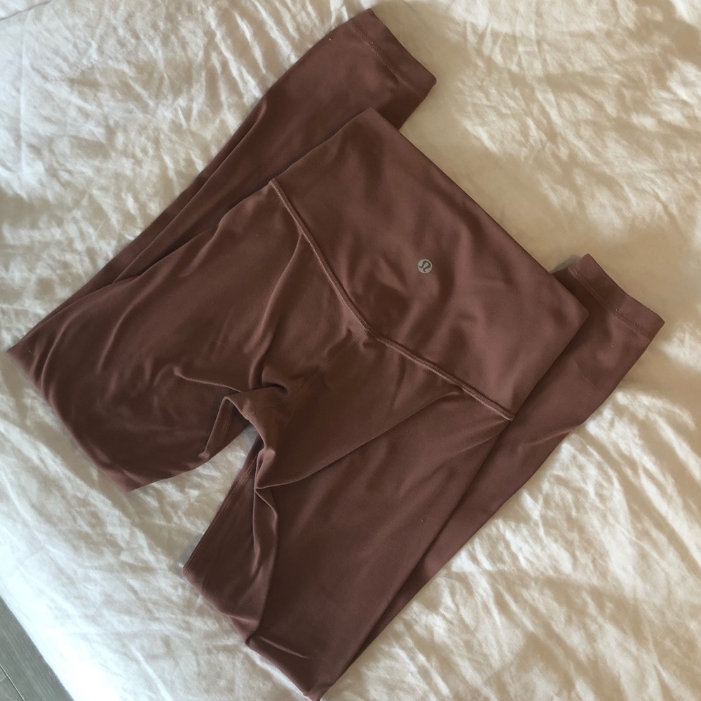 Lululemon dusty pink leggings Size 2.